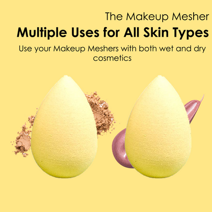 Yellow Makeup Mesher - Renee Lane Company