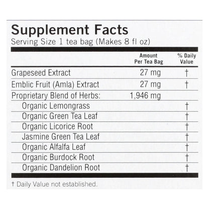 Yogi Green Tea Super Anti-oxidant - 16 Tea Bags - Case Of 6 - Renee Lane Company