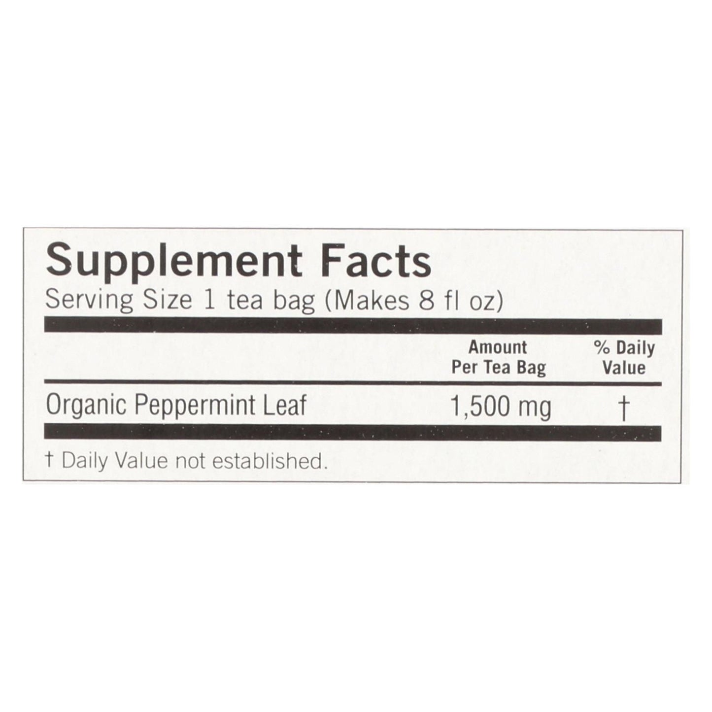 Yogi Organic Herbal Tea Caffeine Free Purely Peppermint - 16 Tea Bags - Case Of 6 - Renee Lane Company