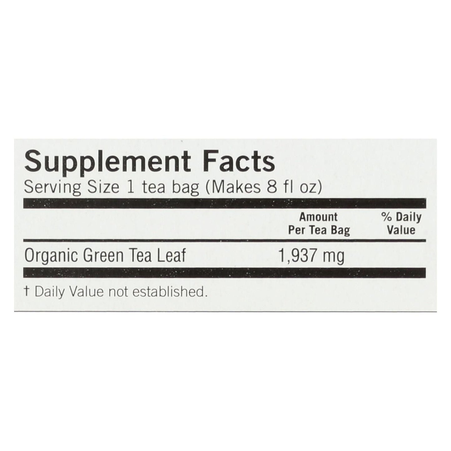 Yogi Organic Pure Green Herbal Tea - 16 Tea Bags - Case Of 6 - Renee Lane Company