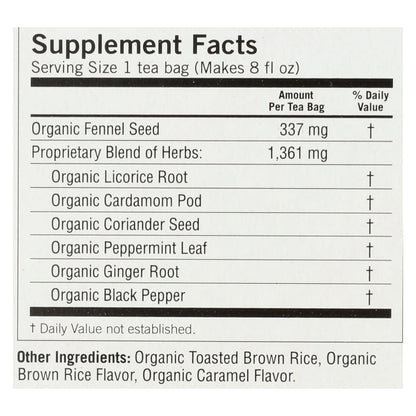Yogi Organic Stomach Ease Herbal Tea - 16 Tea Bags - Case Of 6 - Renee Lane Company