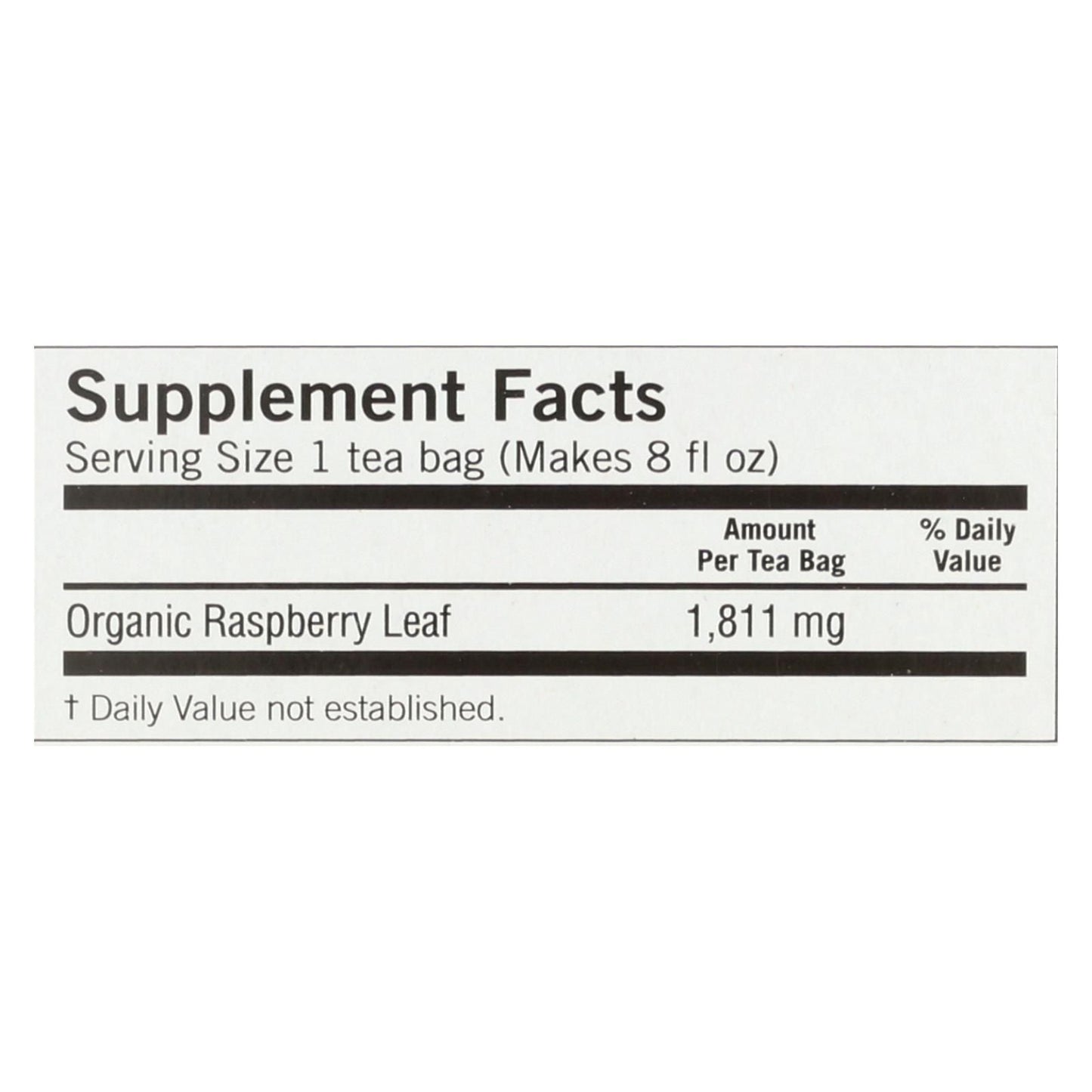 Yogi Organic Woman's Herbal Tea Raspberry Leaf - 16 Tea Bags - Case Of 6 - Renee Lane Company