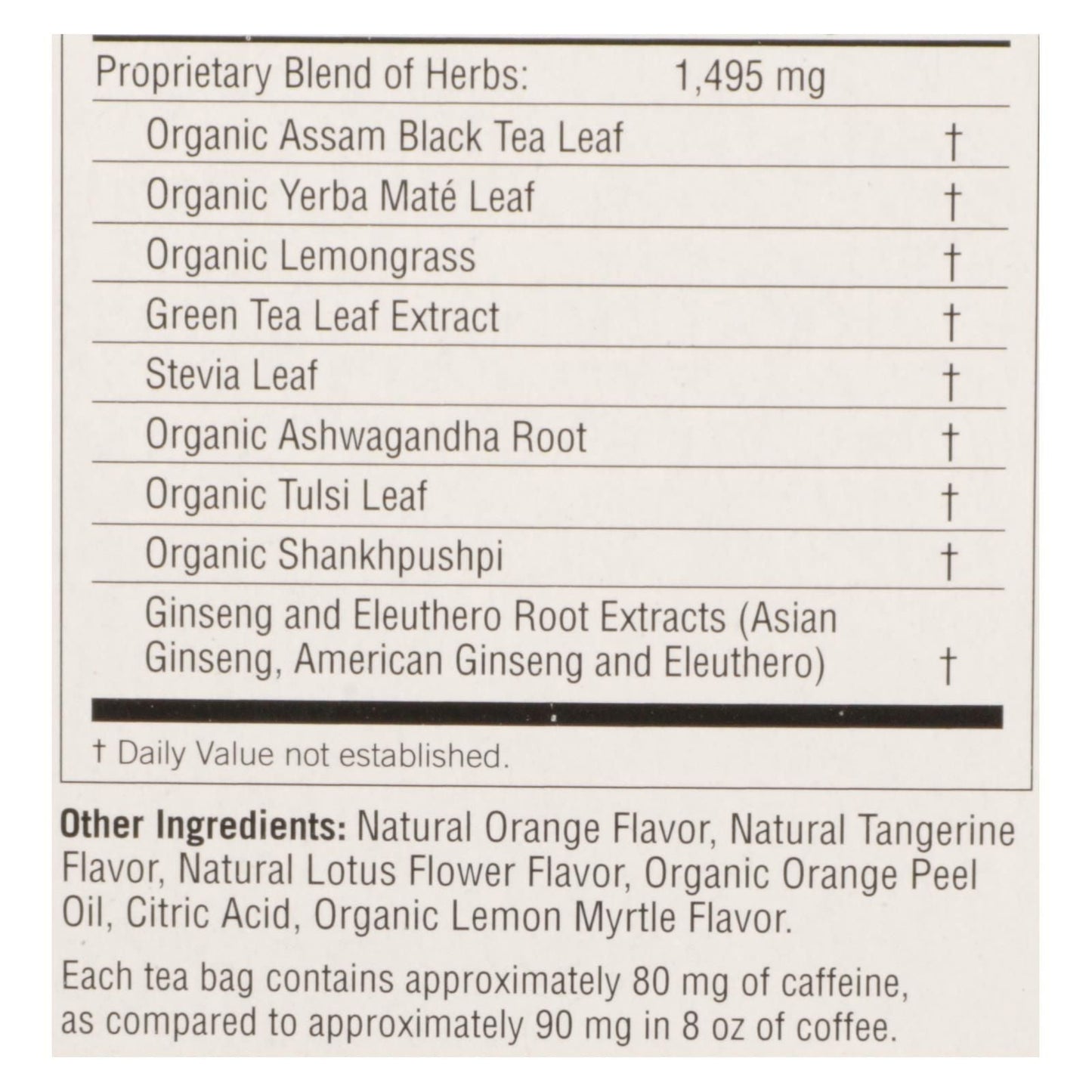 Yogi Positive Energy Herbal Tea Sweet Tangerine - 16 Tea Bags - Case Of 6 - Renee Lane Company