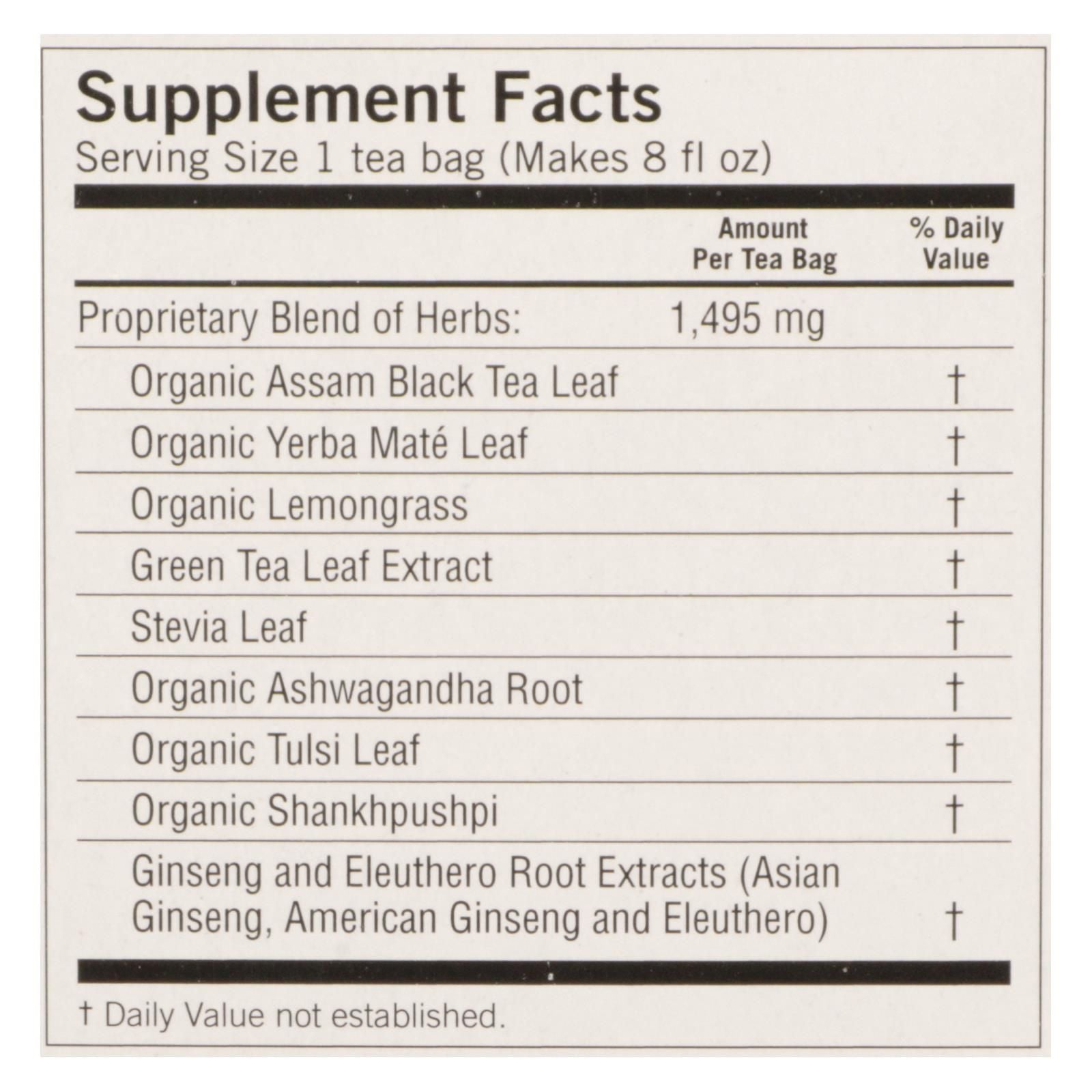 Yogi Positive Energy Herbal Tea Sweet Tangerine - 16 Tea Bags - Case Of 6 - Renee Lane Company