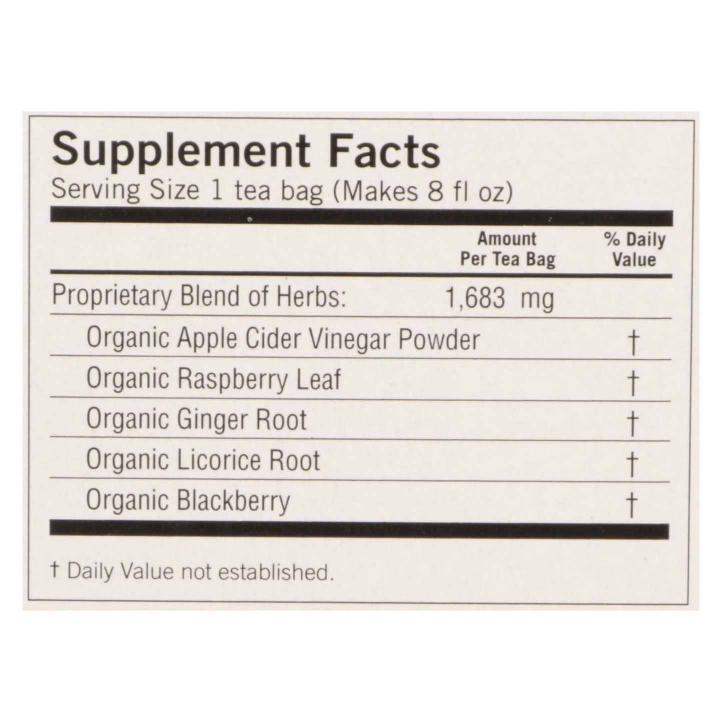 Yogi - Tea Blkbry Apple Digest - Case Of 6 - 16 Bag - Renee Lane Company