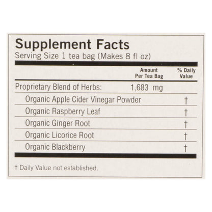 Yogi - Tea Blkbry Apple Digest - Case Of 6 - 16 Bag - Renee Lane Company