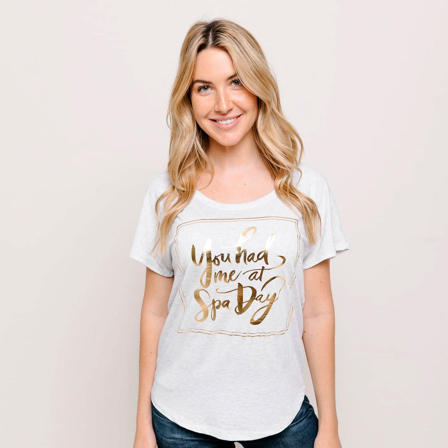 You Had Me at Spa Day Women's T-Shirt | Lucky Owl - Renee Lane Company