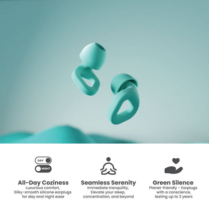 ZENZ - Unwind Earplugs - Mossy Mint - Renee Lane Company