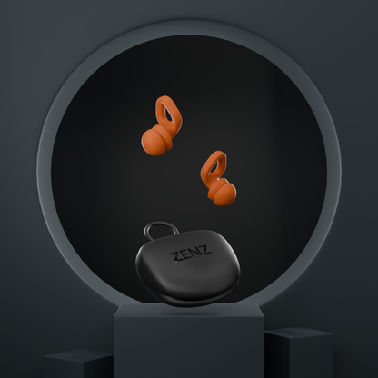 ZENZ - Unwind Pro Earplugs - Blaze Orange - Renee Lane Company