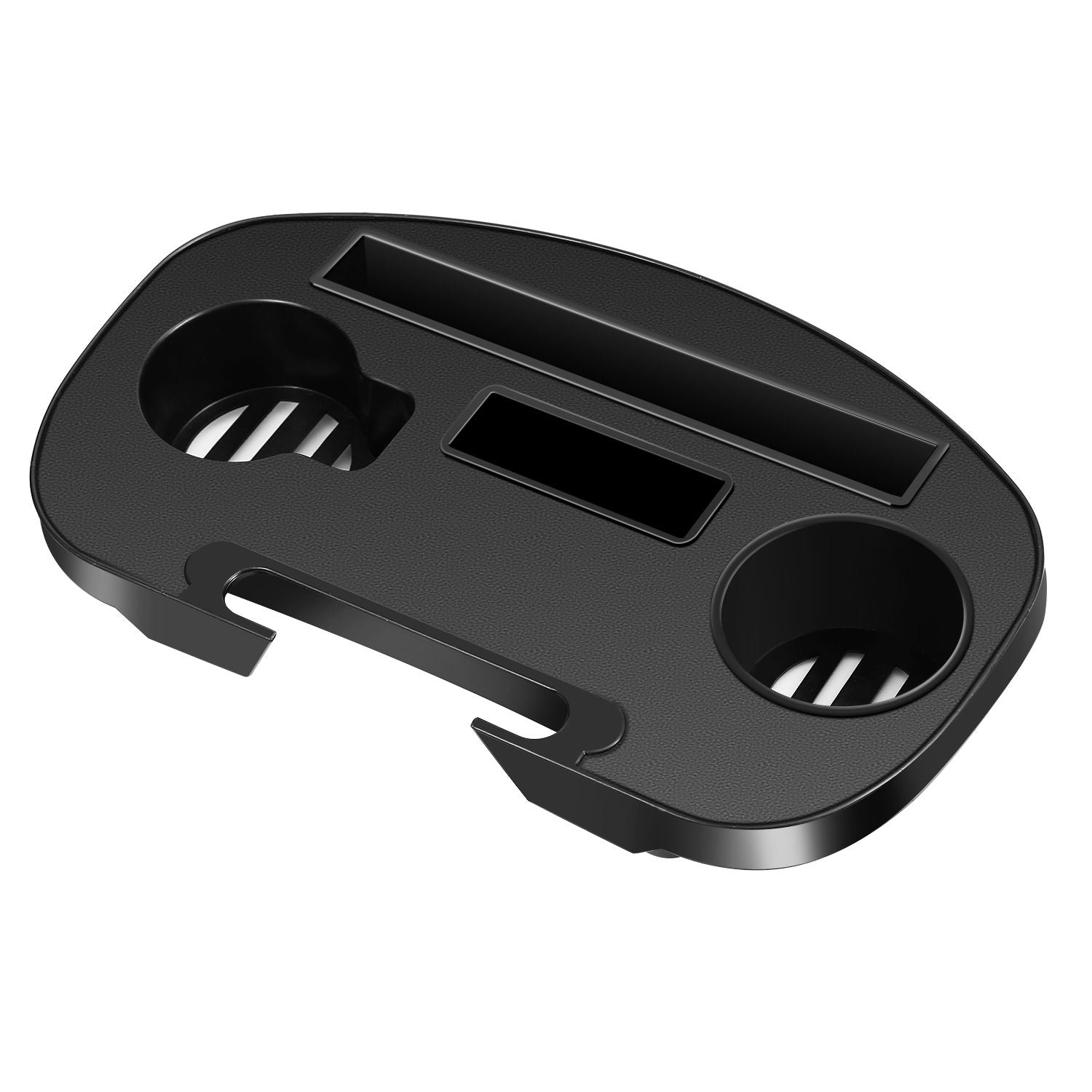 Zero Gravity Chair Cup Holder Clip On Side Tray w/Beverage Can Mobile Devices Slots - Renee Lane Company