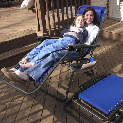 Zero Gravity Recliner Set – Ergonomic, Foldable & 330lb Capacity - Renee Lane Company