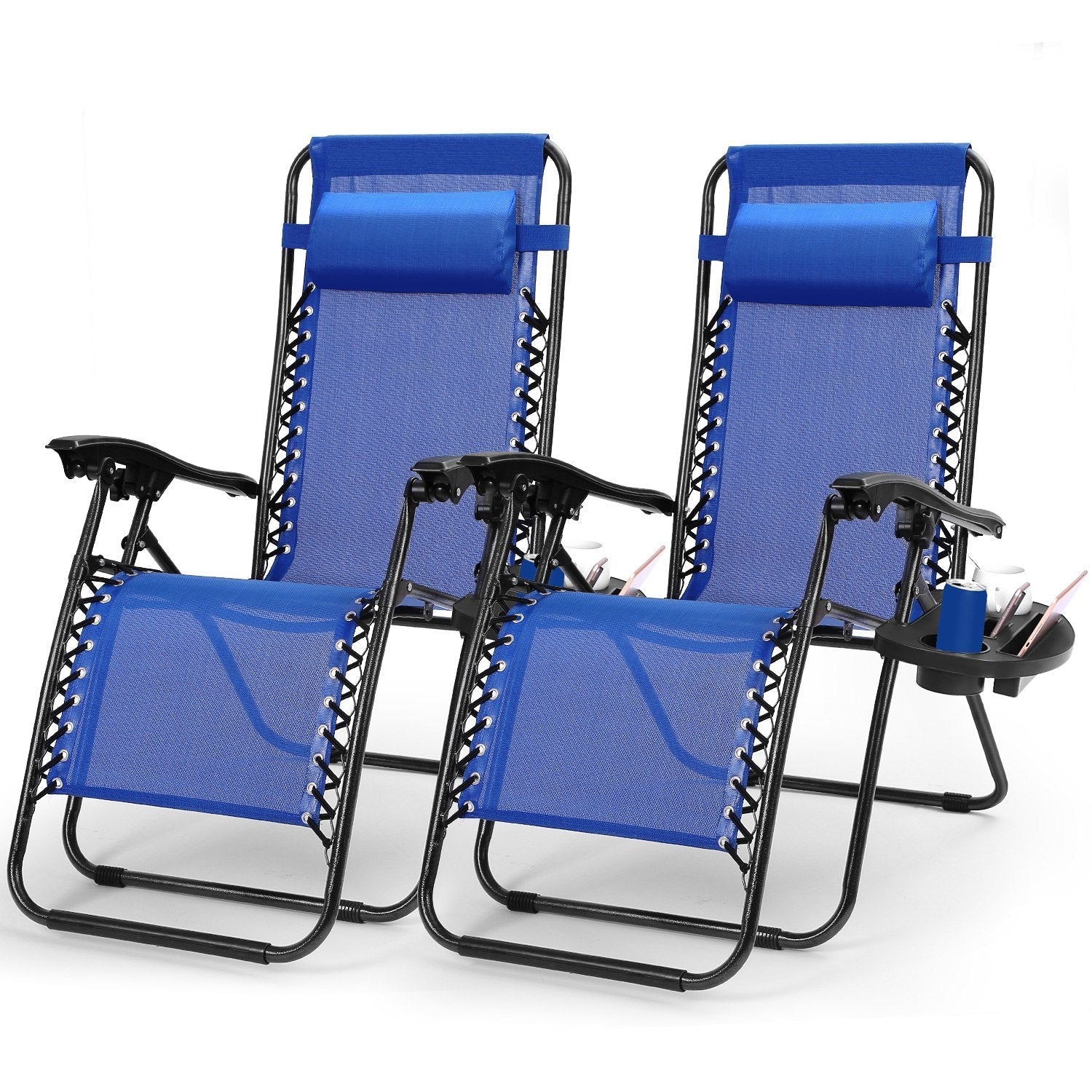 Zero Gravity Recliner Set – Ergonomic, Foldable & 330lb Capacity - Renee Lane Company