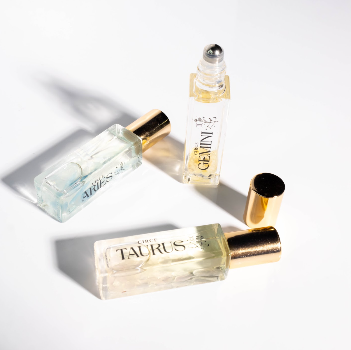 Zodiac Perfume Oil Set – 12 Gemstone‑Infused Zodiac Scents - Renee Lane Company