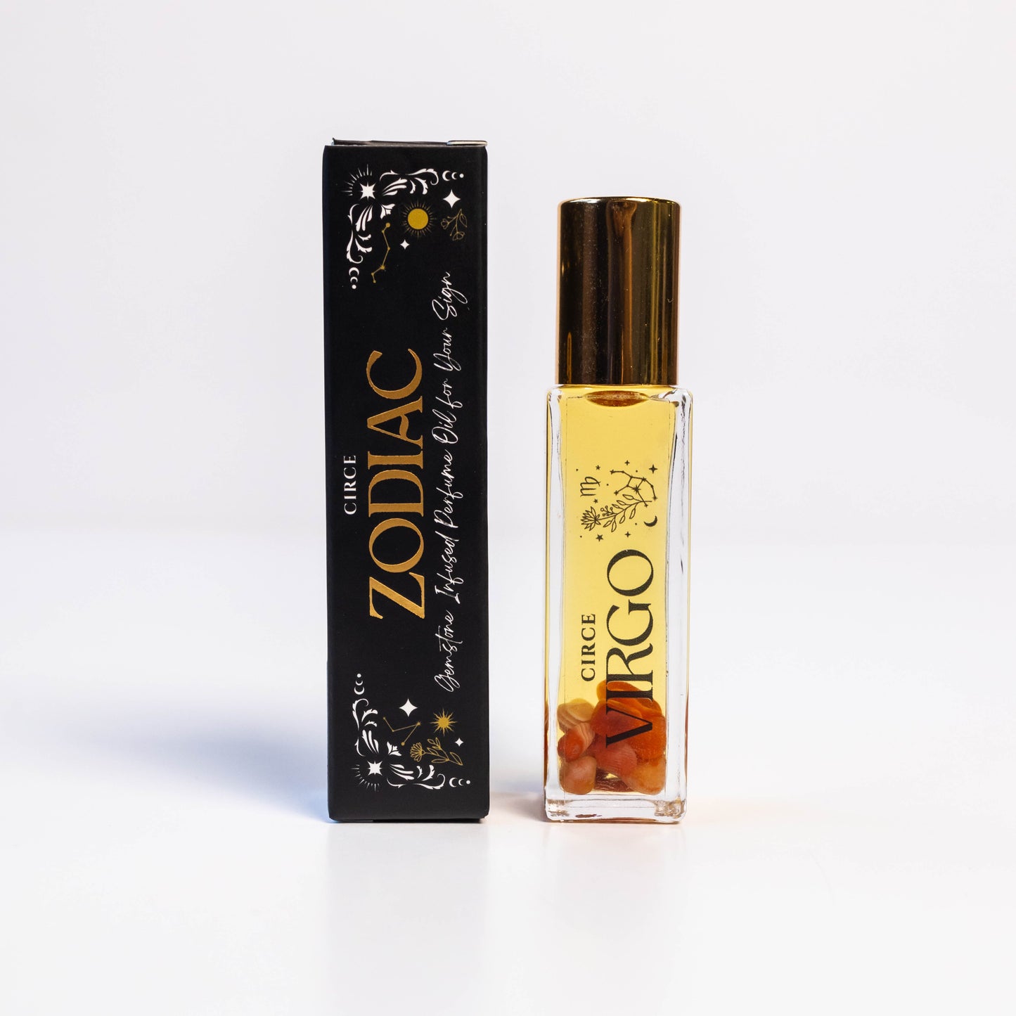 Zodiac Perfume Oil Set – 12 Gemstone‑Infused Zodiac Scents - Renee Lane Company