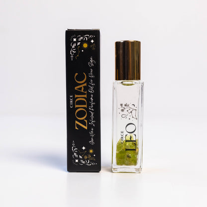 Zodiac Perfume Oil Set – 12 Gemstone‑Infused Zodiac Scents - Renee Lane Company