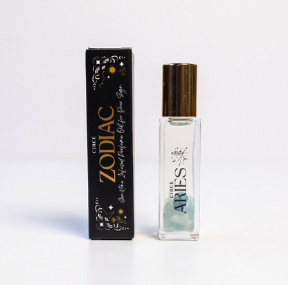 Zodiac Perfume Oil Set – 12 Gemstone‑Infused Zodiac Scents - Renee Lane Company