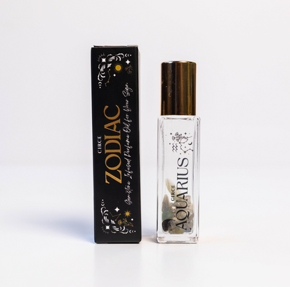 Zodiac Perfume Oil Set – 12 Gemstone‑Infused Zodiac Scents - Renee Lane Company
