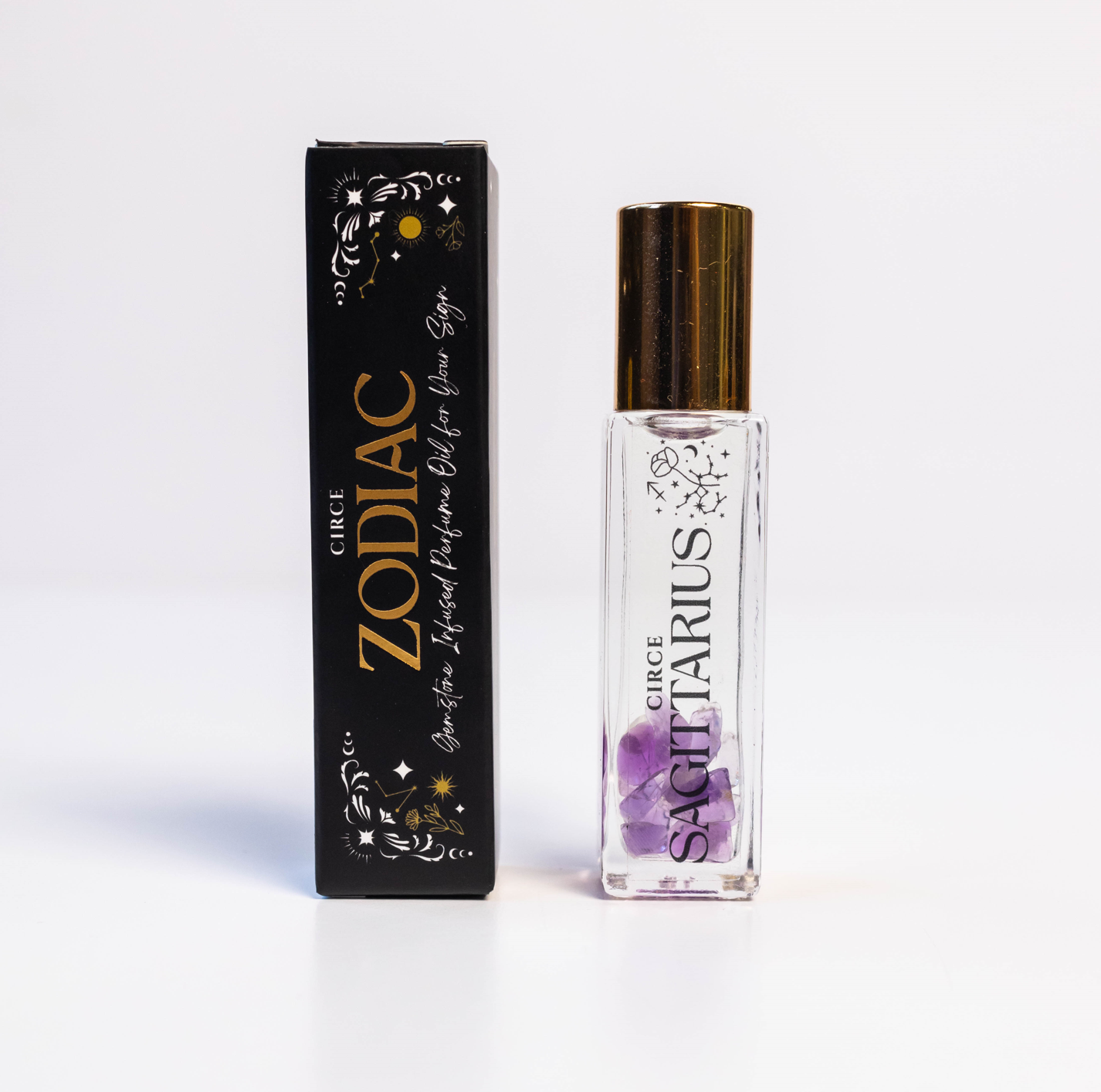 Zodiac Perfume Oil Set – 12 Gemstone‑Infused Zodiac Scents - Renee Lane Company
