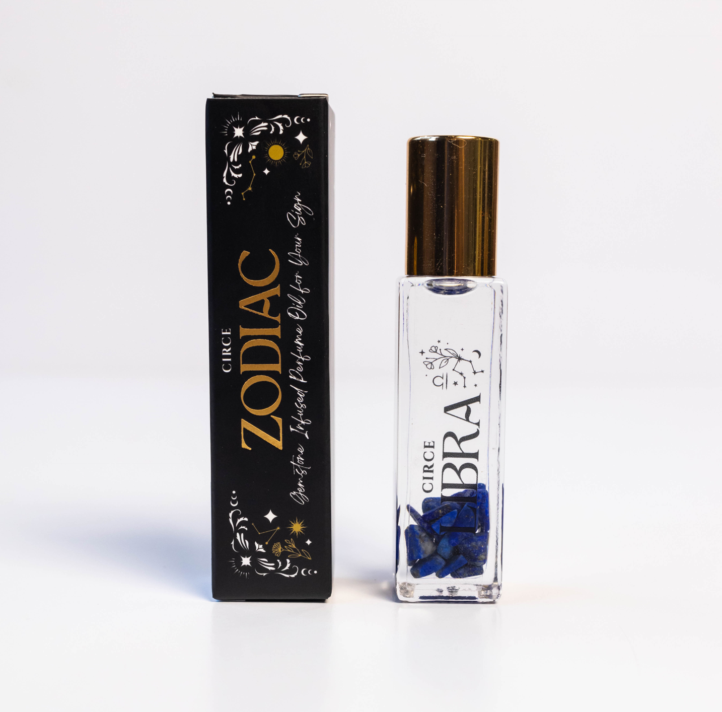 Zodiac Perfume Oil Set – 12 Gemstone‑Infused Zodiac Scents - Renee Lane Company