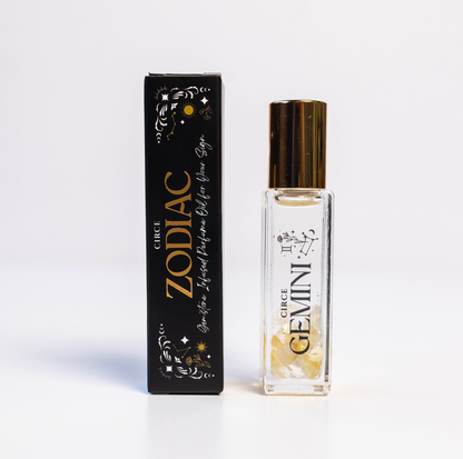 Zodiac Perfume Oil Set – 12 Gemstone‑Infused Zodiac Scents - Renee Lane Company