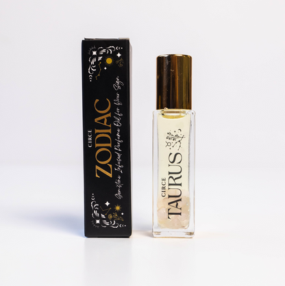 Zodiac Perfume Oil Set – 12 Gemstone‑Infused Zodiac Scents - Renee Lane Company