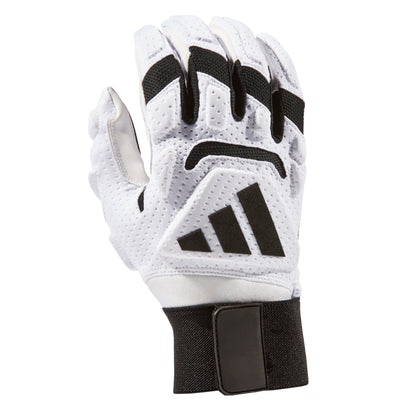 adidas Adizero Chaos Lineman Glove White Large - Renee Lane Company
