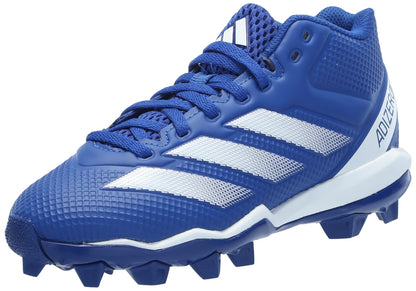 adidas Adizero Impact.2 Molded American Football Sneaker Team Royal Blue/White/Team Royal Blue 5 US Unisex Big Kid - Renee Lane Company