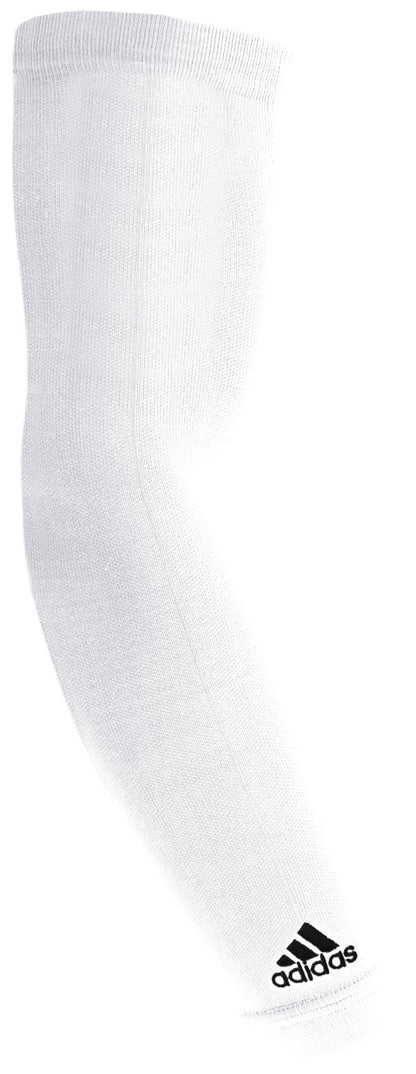 adidas Adult Core Basketball Shooter Sleeve White Large/X-Large - Renee Lane Company