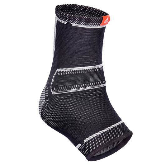 adidas Ankle Support Sleeve for Training Competitions and Recovery Support - Ergonomic Design with Structured Reinforcement and Breathable Material - For All Fitness Levels - Black Large - Renee Lane Company