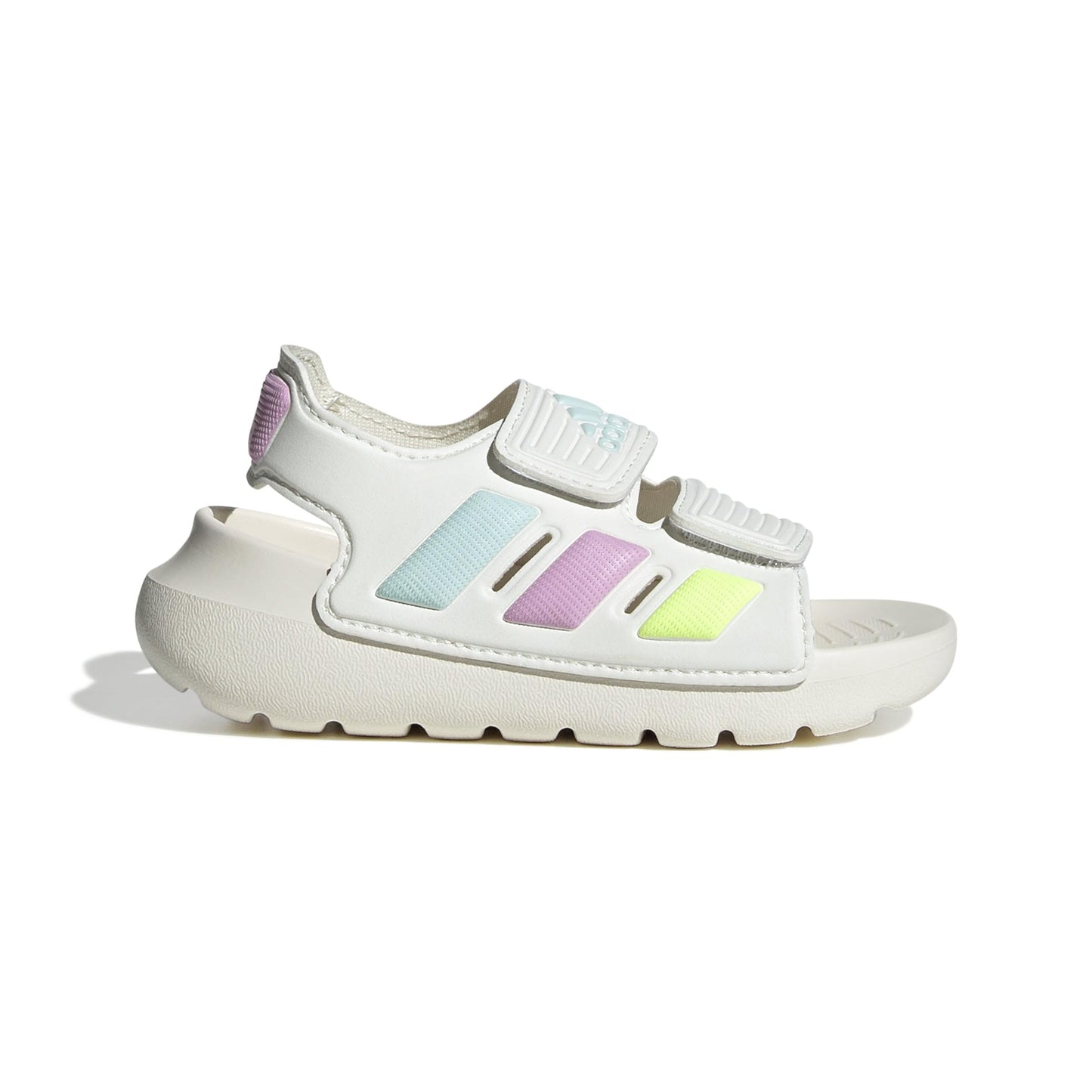 adidas Baby Altaswim 2.0 Slide Sandal Off White/Bliss Lilac/Halo Mint 5.5 US Unisex Infant - Renee Lane Company