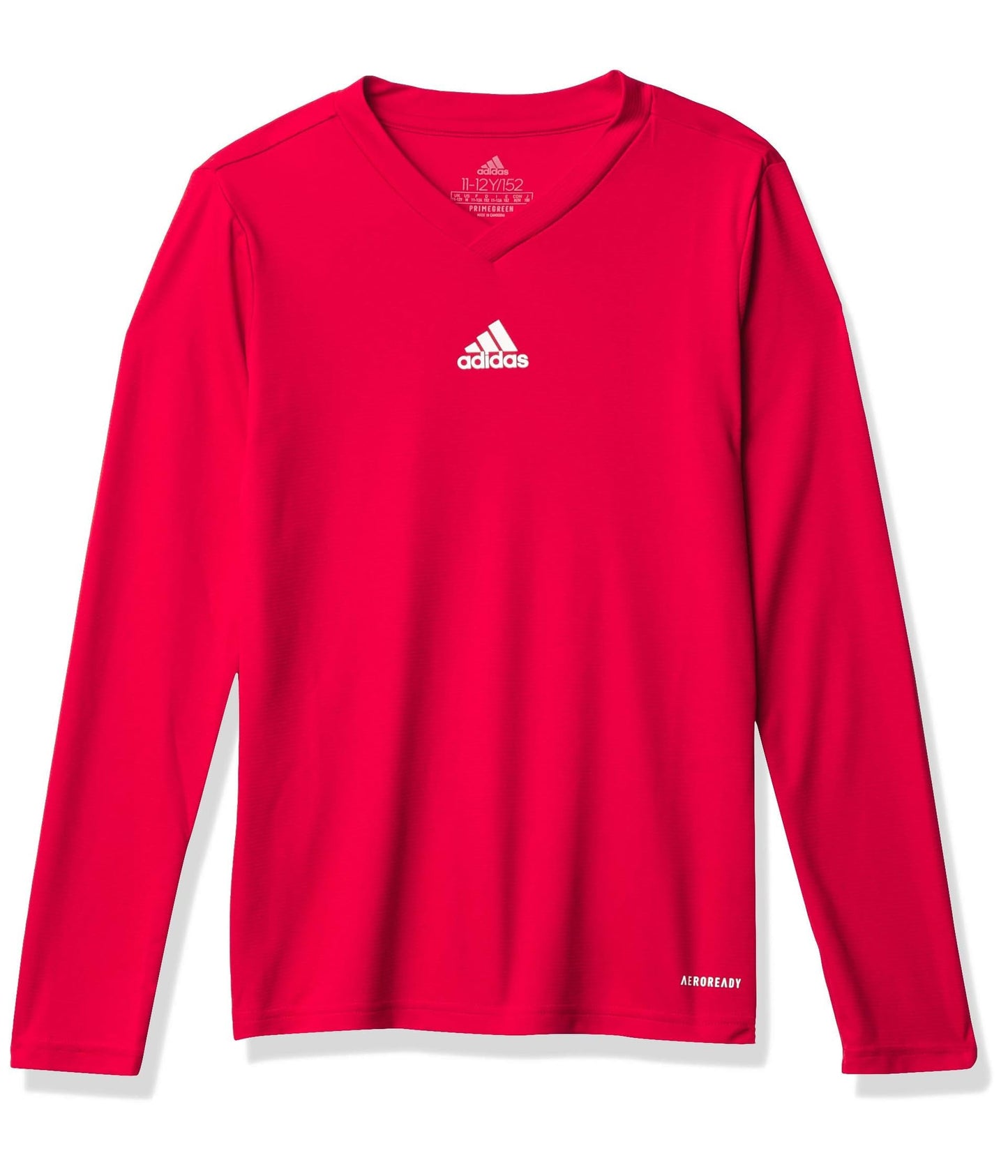 adidas Boys Base Tee Team Power Red X-Large - Renee Lane Company