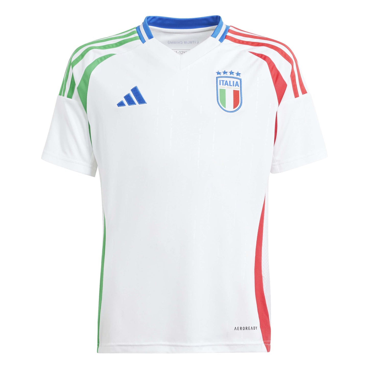 adidas Boys Italy 2024 Away Jersey White - Renee Lane Company