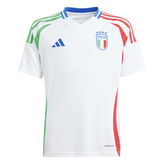 adidas Boys Italy 2024 Away Jersey White - Renee Lane Company