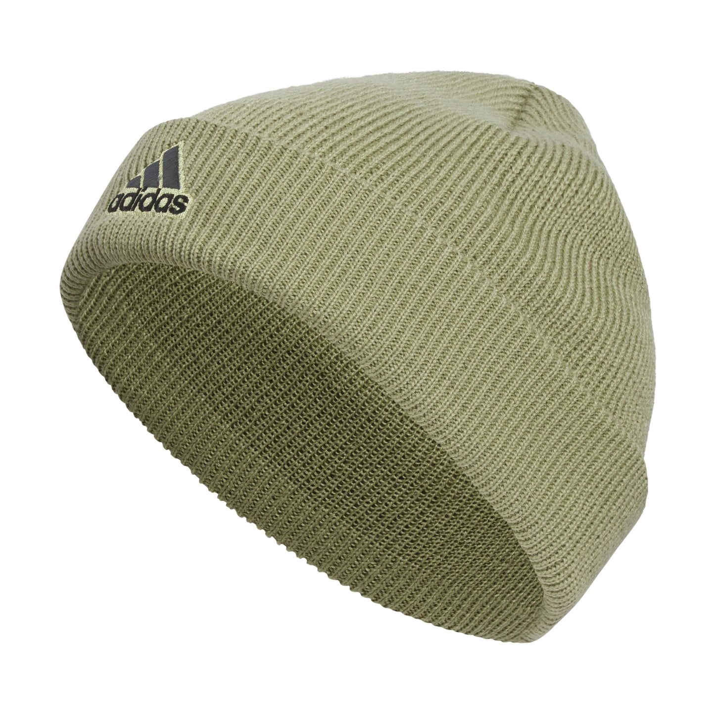 adidas Boys Team Issue Kids Beanie Cuffed Standard fit Acrylic Knit Cap/hat for Winter Tent Green/Grey Five/Black One Size - Renee Lane Company
