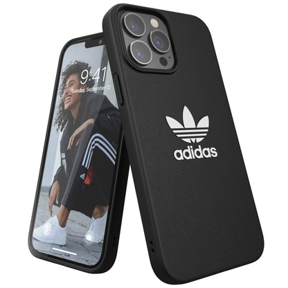 adidas Case Designed for iPhone 13 Pro Max 6.7 Drop-Tested Cases Shockproof Raised Edges Original Protective Case Black and White - Renee Lane Company