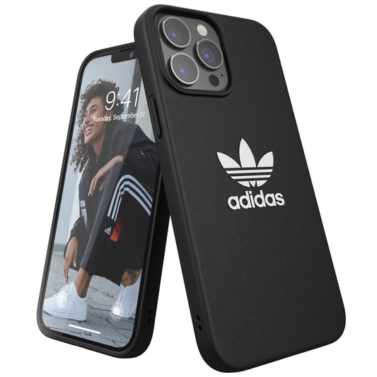 adidas Case Designed for iPhone 13 Pro Max 6.7 Drop-Tested Cases Shockproof Raised Edges Original Protective Case Black and White - Renee Lane Company