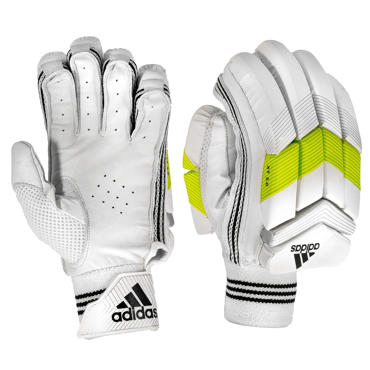 adidas Cricket XT 5.0 Batting Gloves Adult Right Handed - Limited Edition (Color : Lime) - Renee Lane Company