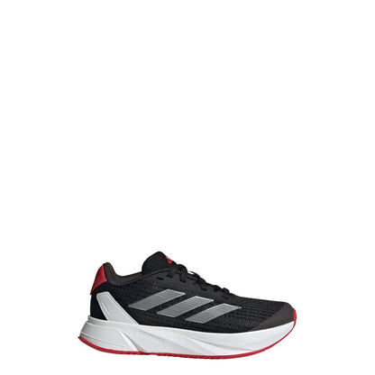 adidas Duramo SL Sneaker Core Black/Iron Metallic/Better Scarlet 5.5 US Unisex Big Kid - Renee Lane Company