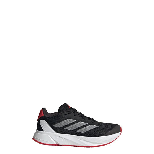 adidas Duramo SL Sneaker Core Black/Iron Metallic/Better Scarlet 5.5 US Unisex Big Kid - Renee Lane Company