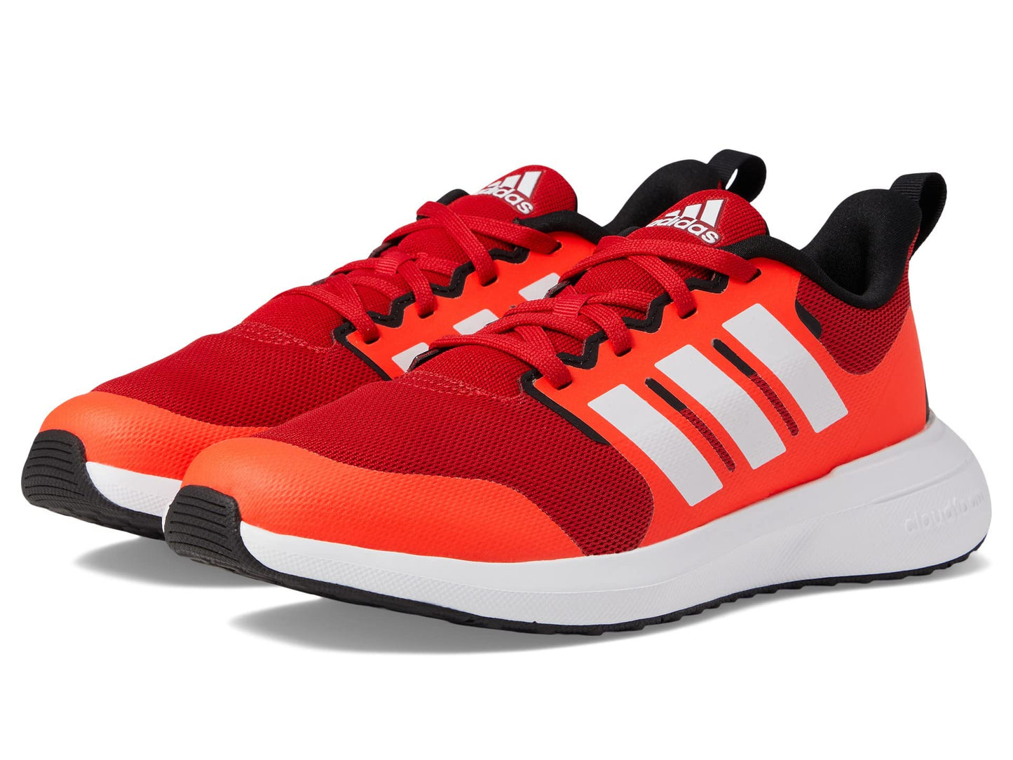 adidas Fortarun 2.0 Running Shoe Better Scarlet/White/Solar Red 5 US Unisex Big Kid - Renee Lane Company