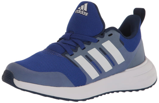 adidas Fortarun 2.0 Running Shoe Lucid Blue/White/Blue Fusion 12.5 US Unisex Little Kid - Renee Lane Company