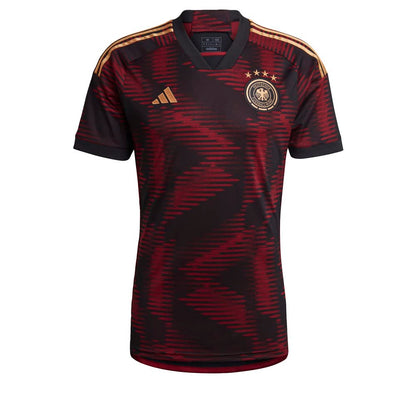 adidas Germany 22 Away Jersey Mens Black Size XL - Renee Lane Company