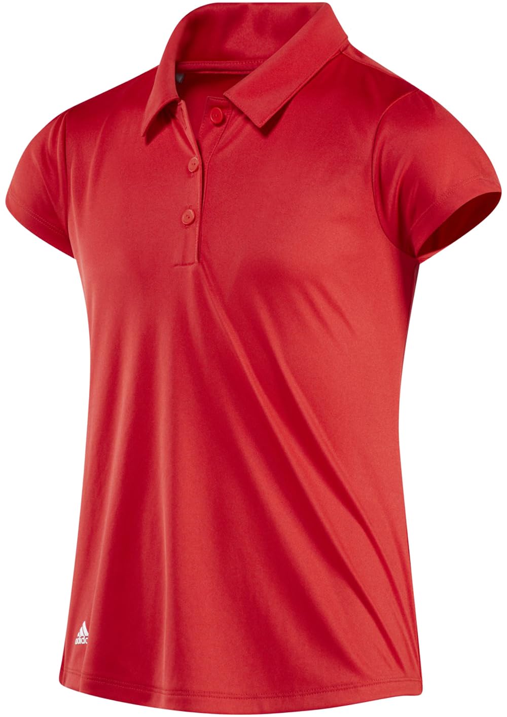 adidas Golf Girls Performance Polo Shirt Red Large - Renee Lane Company