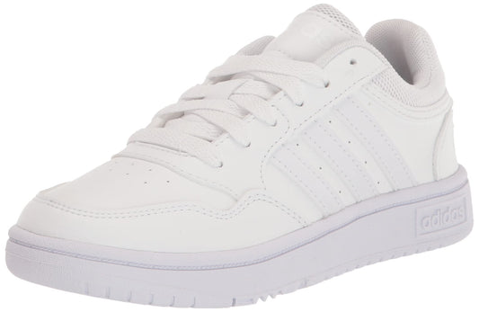 adidas Hoops 3.0 Low Top Basketball Shoe White/White/White 13 US Unisex Little Kid - Renee Lane Company