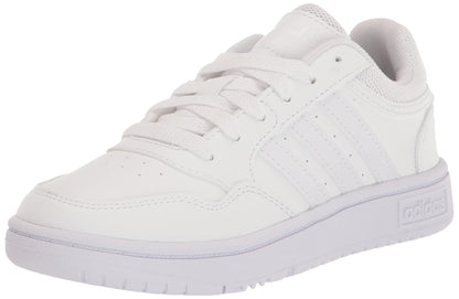 adidas Hoops 3.0 Low Top Basketball Shoe White/White/White 13 US Unisex Little Kid - Renee Lane Company