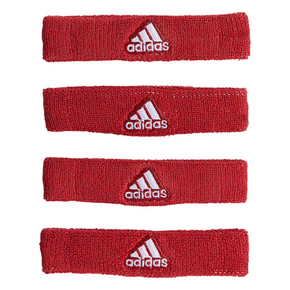 adidas Interval 3/4-inch Bicep Band Team Power Red/White One Size - Renee Lane Company