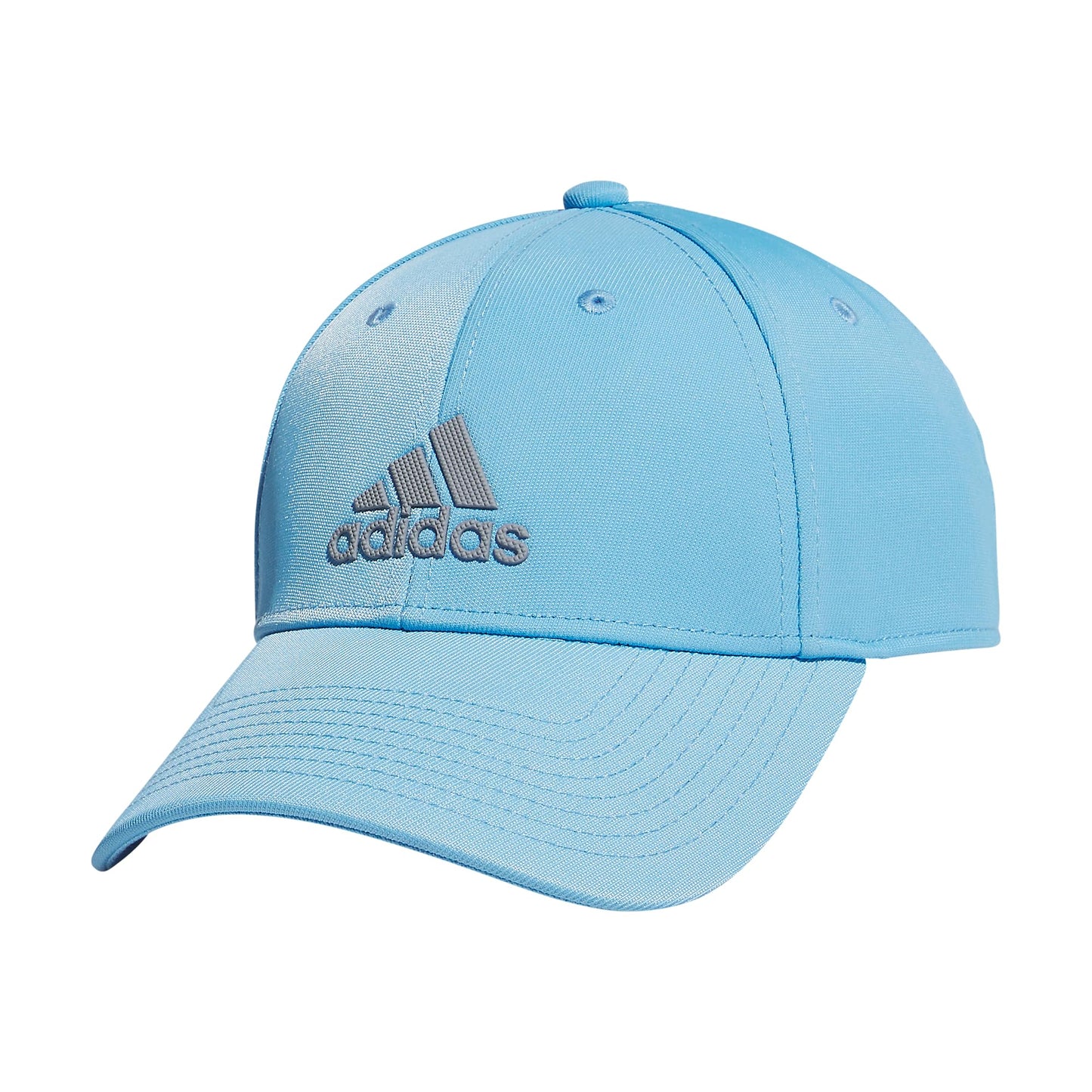 adidas Kids-Boys/Girls Decision Structured Adjustable Fit Cap Semi Blue Burst/Grey - Renee Lane Company