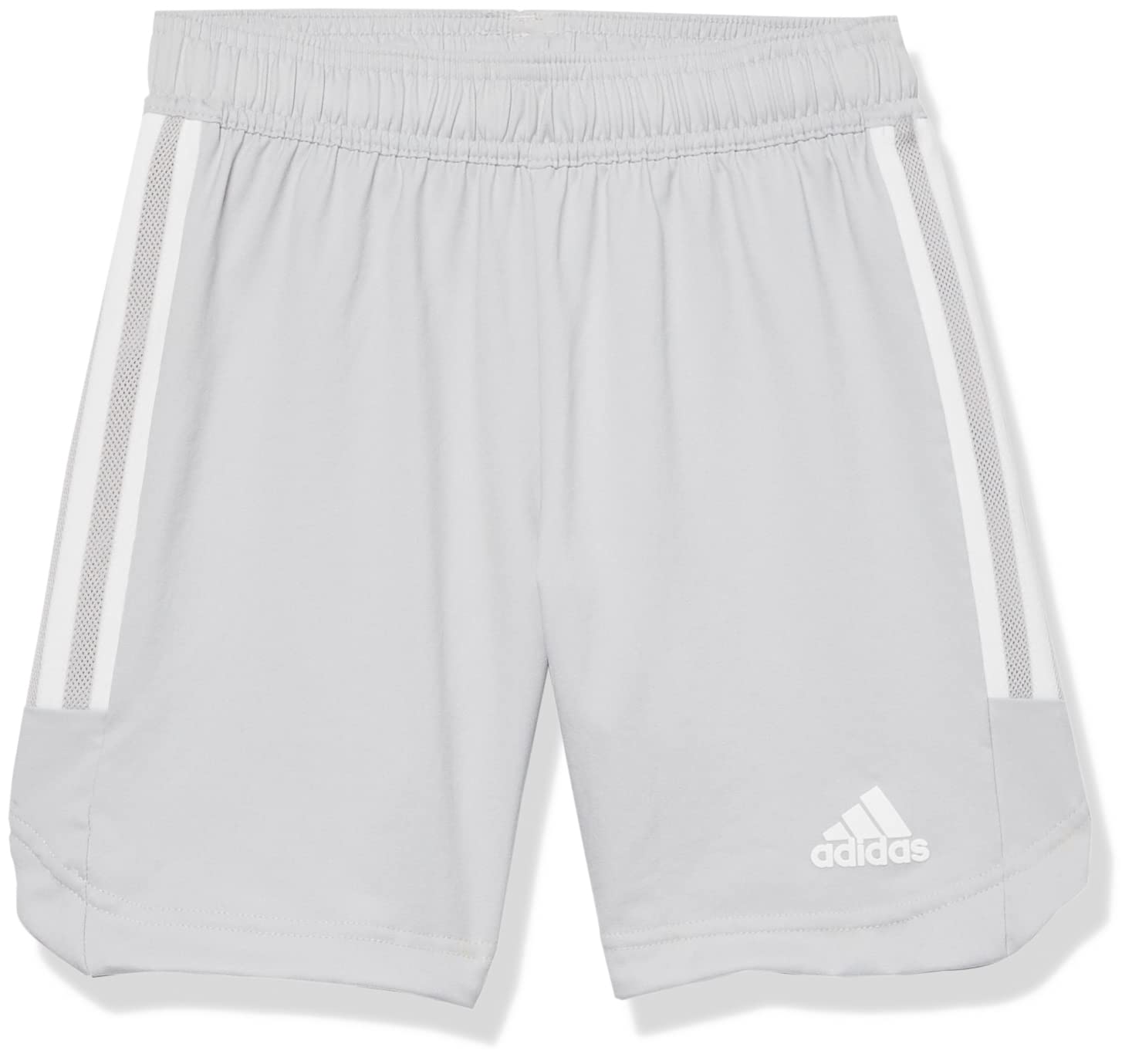 adidas Kids Condivo 22 Match Day Shorts Team Light Grey/White Large - Renee Lane Company