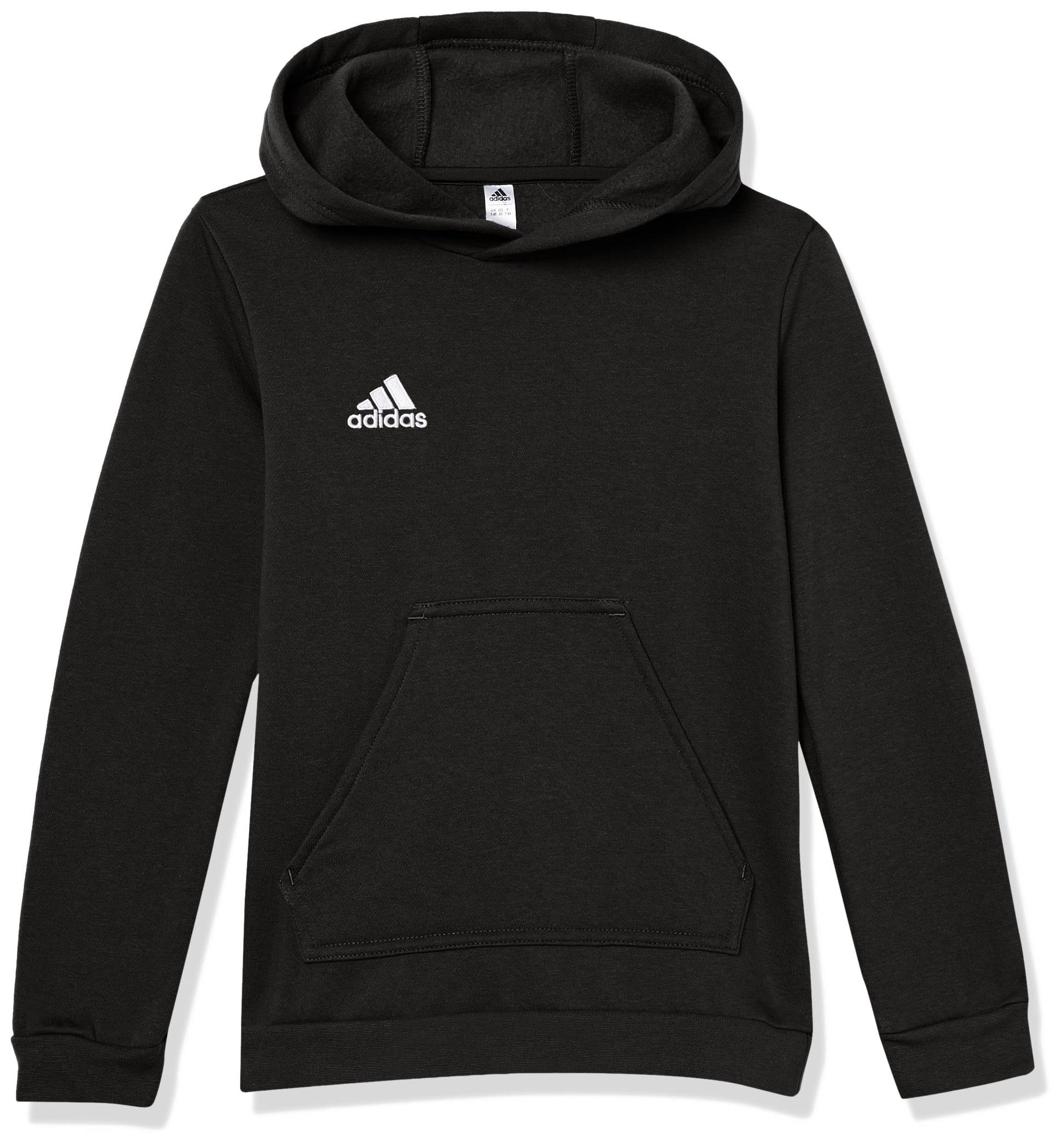 adidas Kids Entrada 22 Sweat Hoodie Black XX-Small - Renee Lane Company