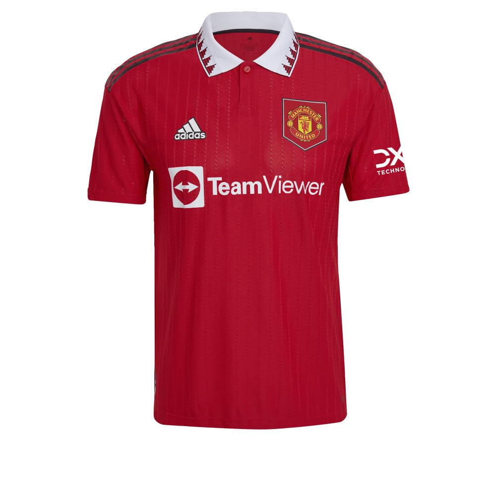adidas Manchester United 22/23 Home Jersey Mens Red Size XL - Renee Lane Company